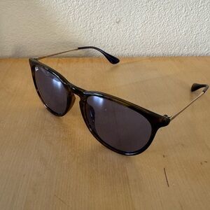 Ray Ban Erika Sunglasses Polarized RB 4171 Rare Frame Color & Lens Blue Brown